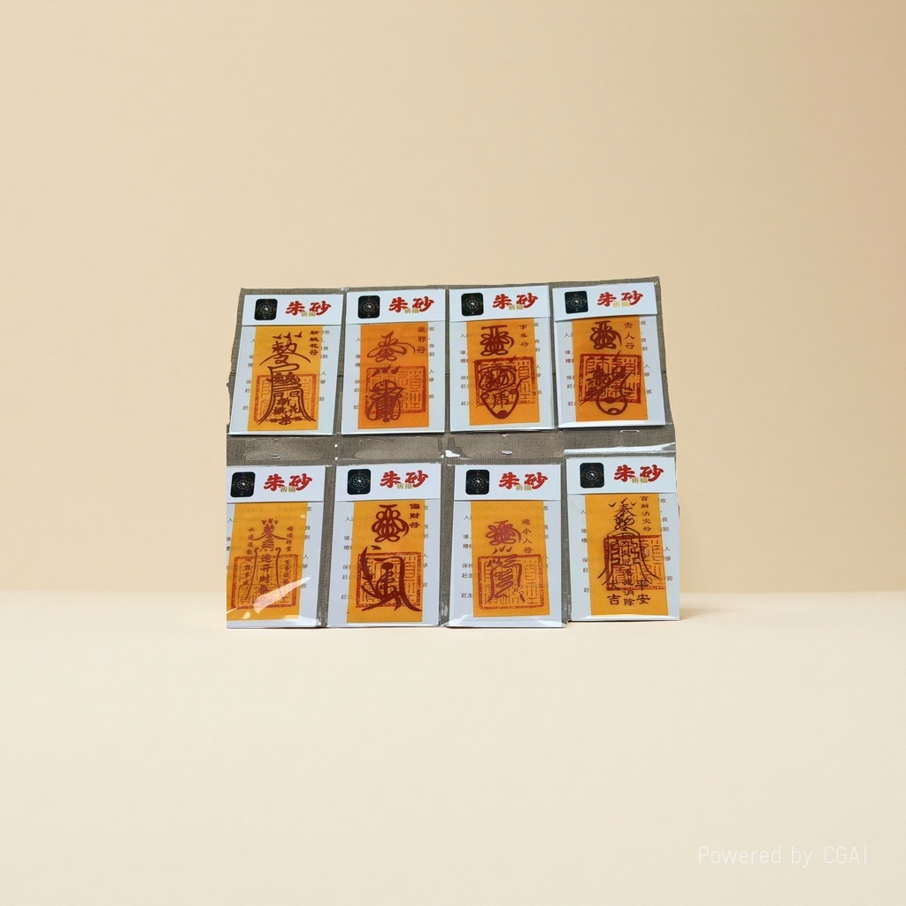 Wholesale of 32 items including hand-painted cinnabar cultural and creative products such as Yellow Fortune, yellow paper, Ping 'an, and Wenchang. For business inquiries, please contact customer service to view the catalogue. 2