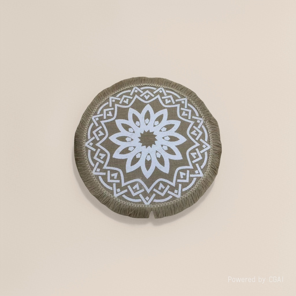 Round carpet, anti-slip velvet surface for round mattresses, decorative carpet for living rooms and bedrooms Specification image