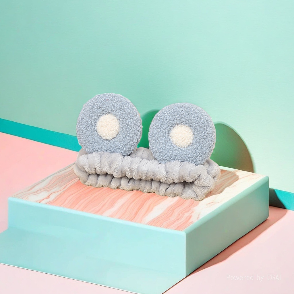 Plush large intestine hair band, hair accessory, square towel set and decoration 095528373