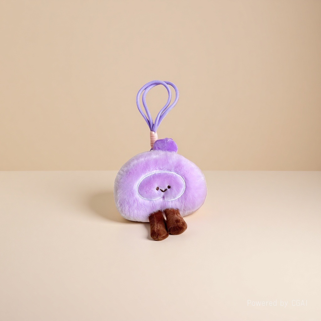 Table companions, fruit and vegetable plush pendants, watermelon and pineapple, palm treasure toys, creative cartoon keychains details Picture
