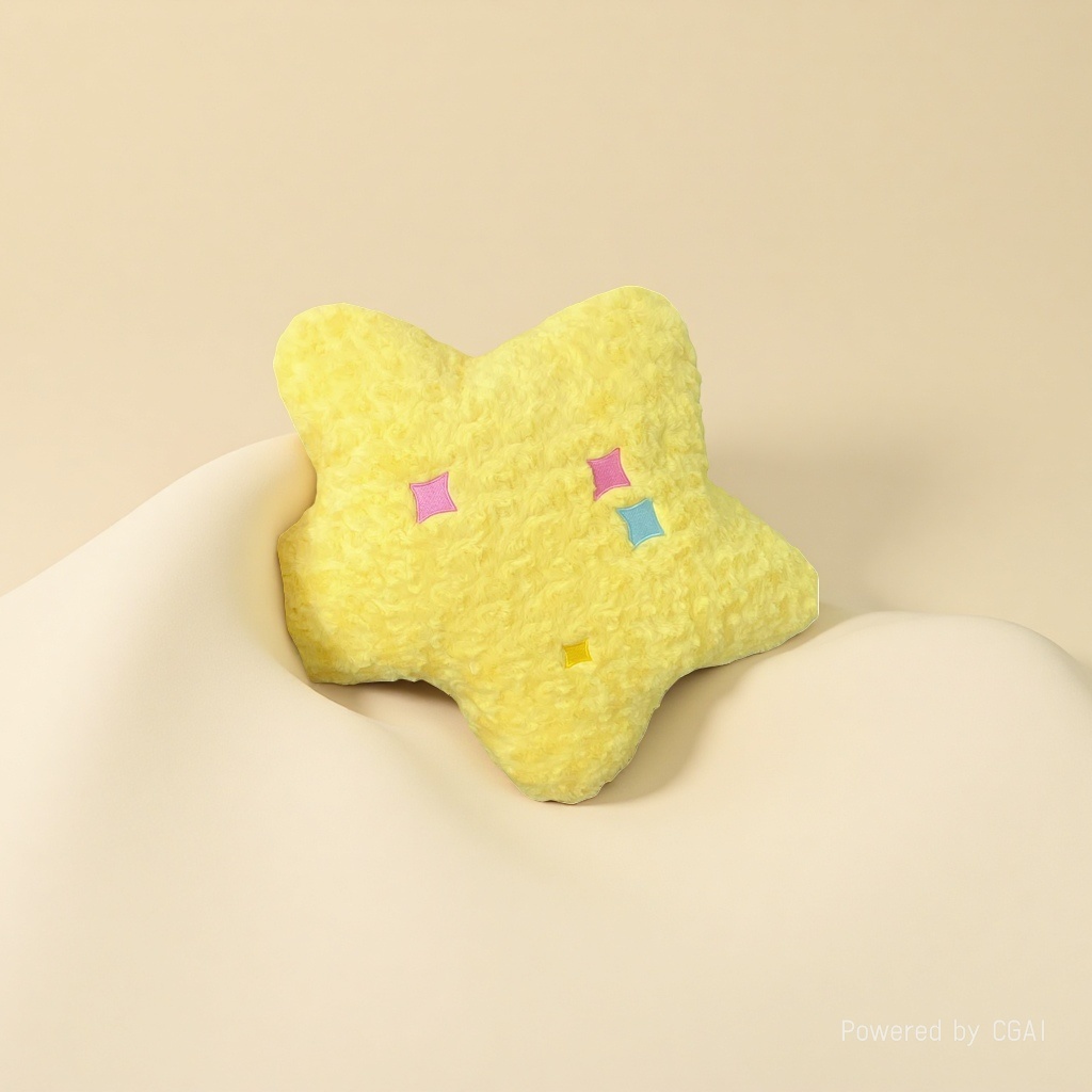 Cute plush toys, star and moon cushions, girls' room decoration sofa, plush toys, cushions, sleeping pillows Application Scenario
