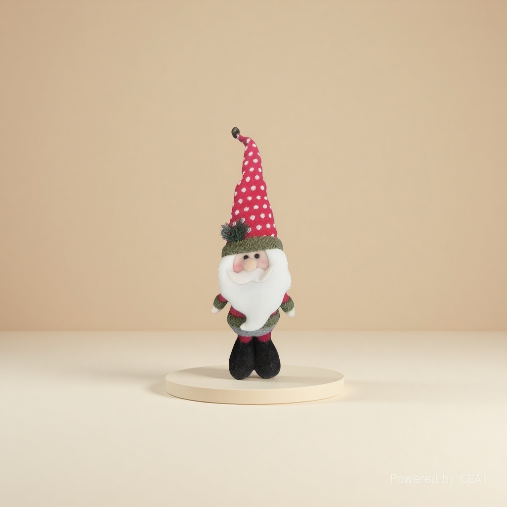Santa Claus dolls, Christmas decorations, Christmas hats, Christmas souvenirs