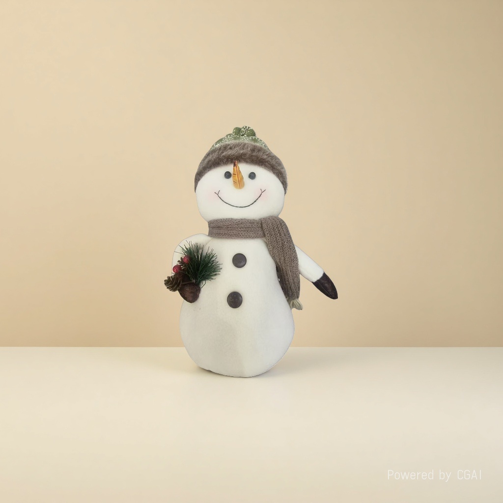 Christmas snowman ornaments, Christmas dolls and souvenir decorations details Picture