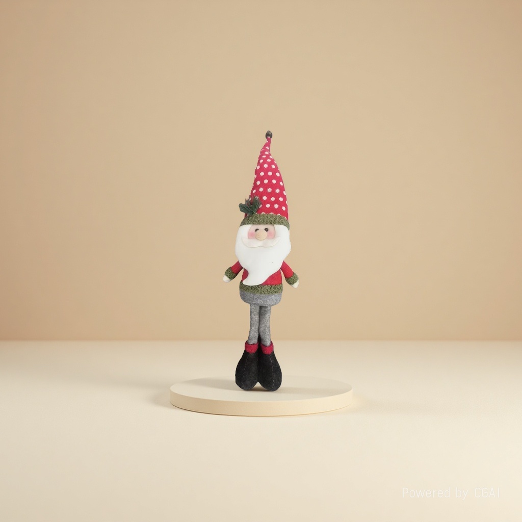 Santa Claus decorative dolls, plush toys, souvenirs, Christmas scene decoration