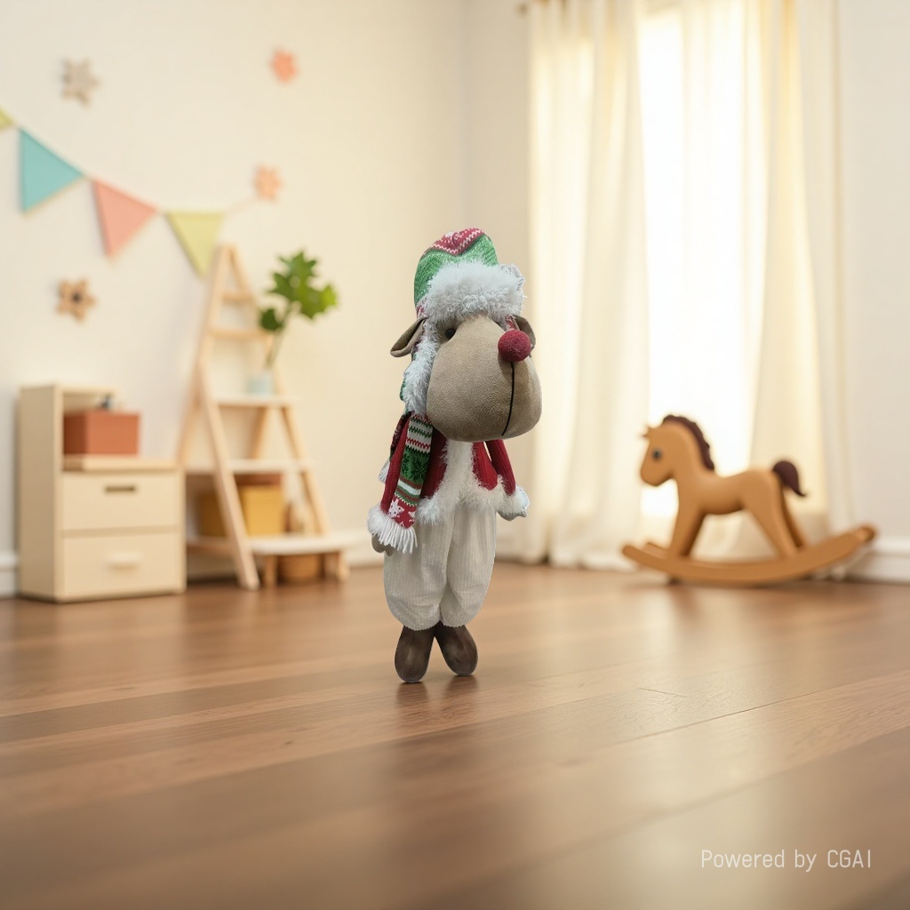 Christmas reindeer doll decorations, Christmas scene arrangement and decoration, Christmas souvenirs Specification image