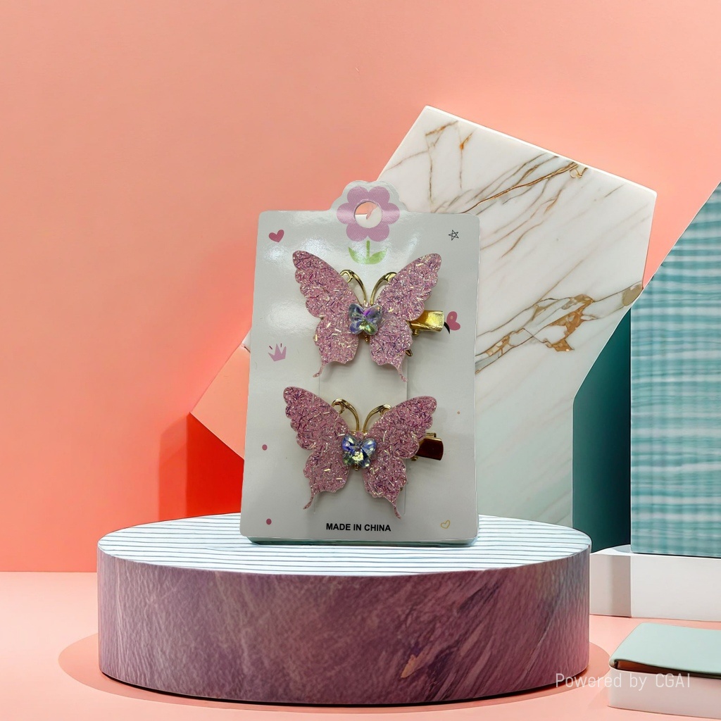Butterfly acetic acid gripper Shark clip Hair clip 180g Application Scenario