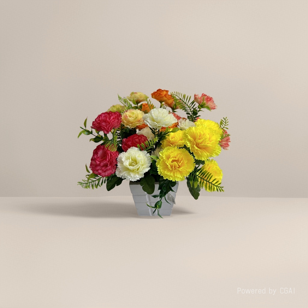 Monet's Garden simulated plastic bouquets, colorful artificial flowers, handcrafted flower materials Application Scenario