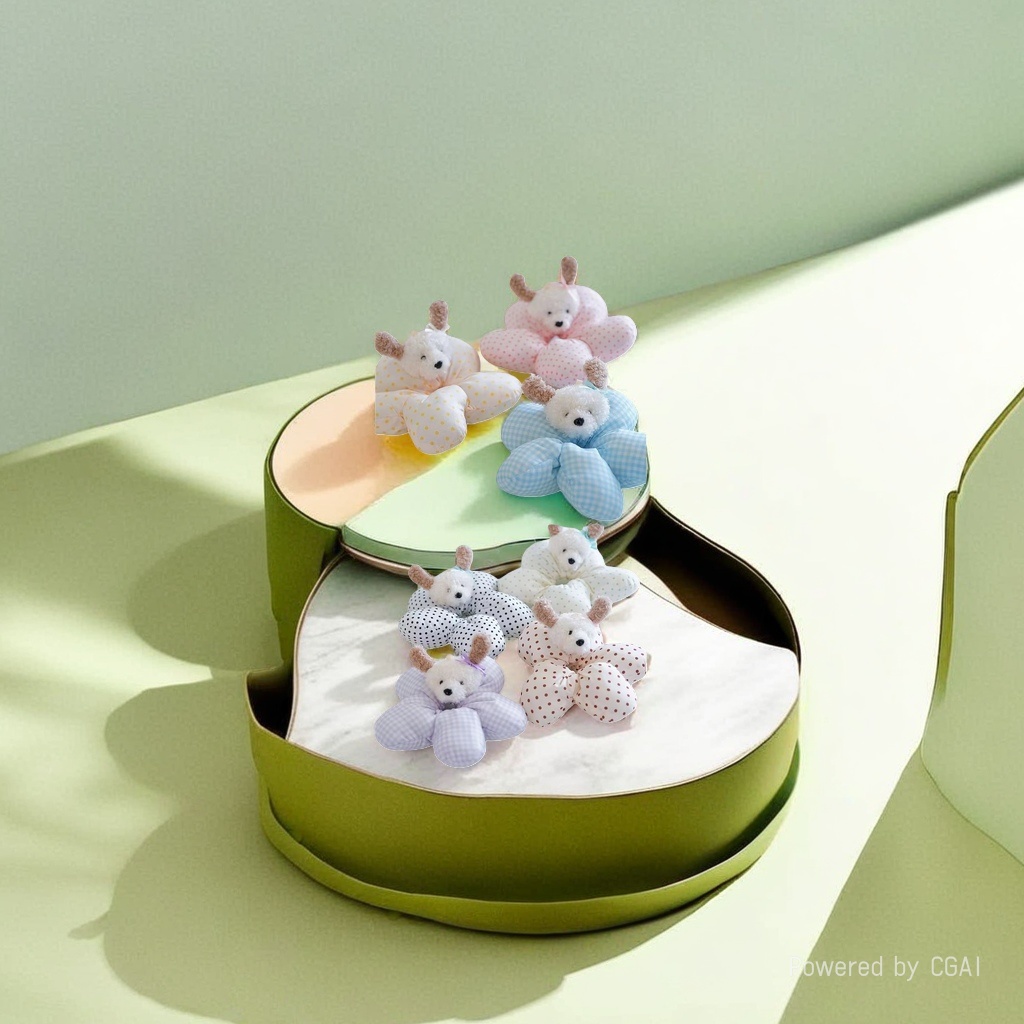 Spring and summer large intestine hair bands are cute and popular, with a feminine charm. Lace and leather band lace hair accessories are sweet and fresh Application Scenario