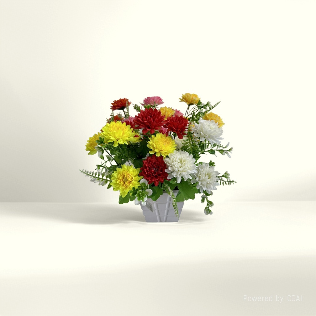Monet's Garden Crocheted artificial flower Gift box, colorful knitted bouquet, Twist stick, tulip details Picture