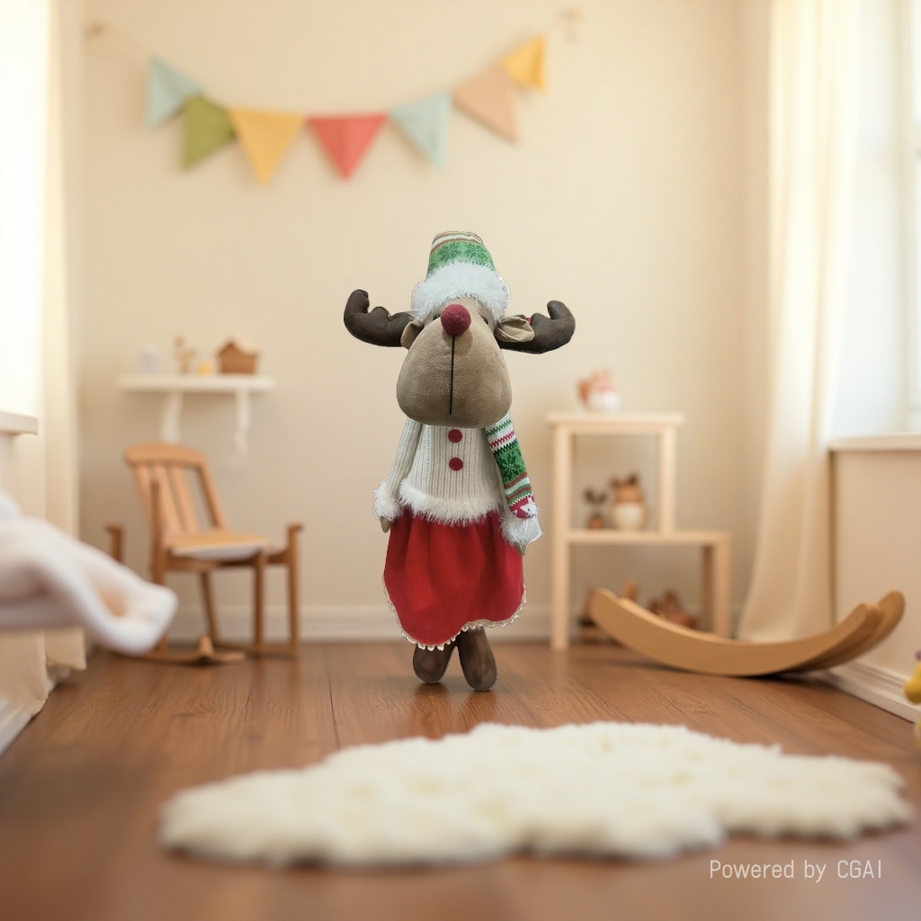Christmas reindeer decorative dolls, Christmas decorative dolls, Christmas souvenirs Application Scenario