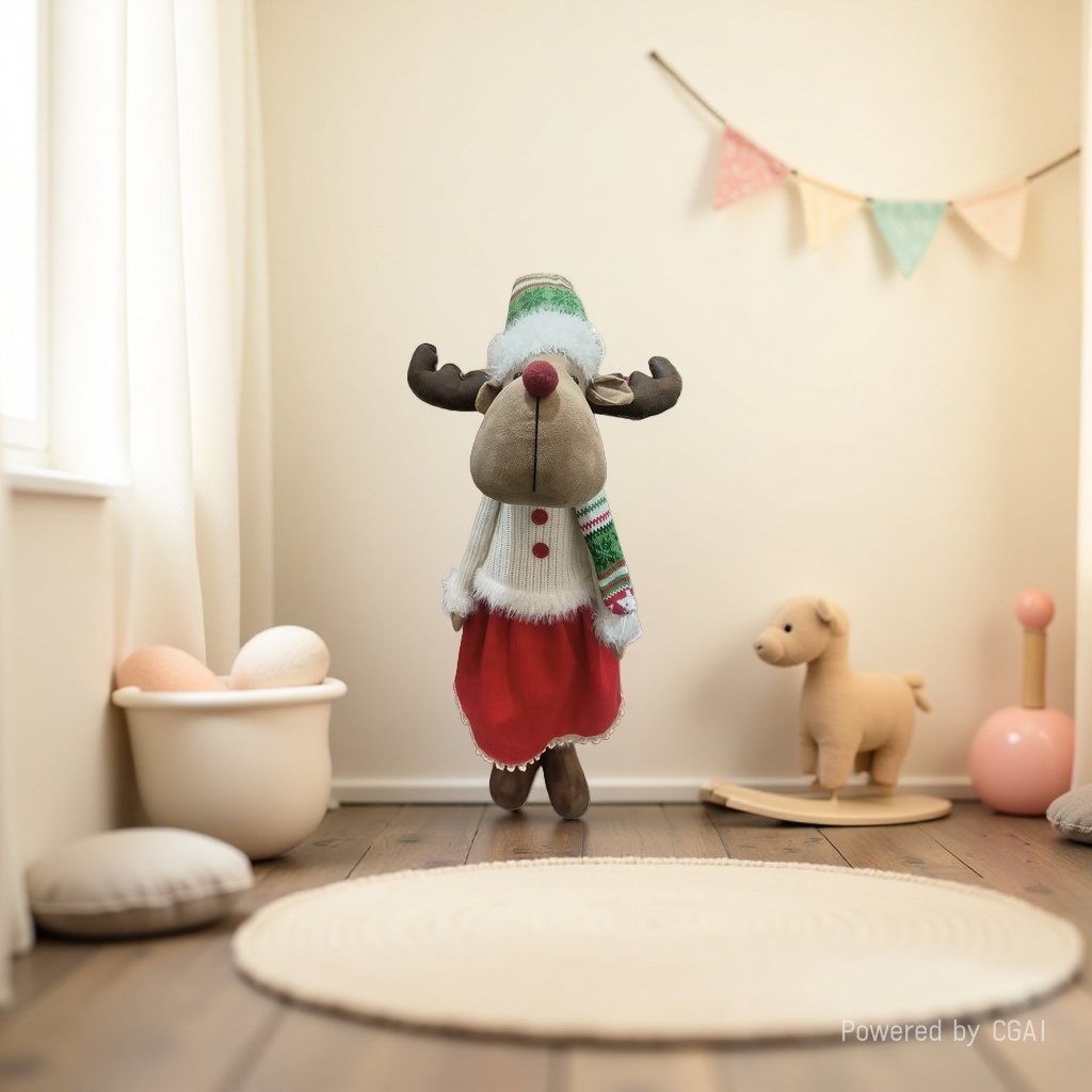Christmas reindeer decorative dolls, Christmas decorative dolls, Christmas souvenirs