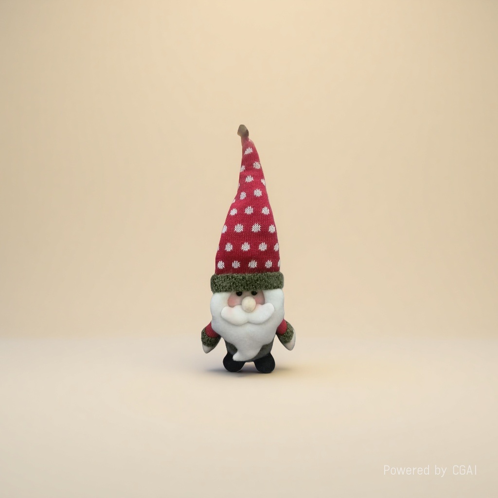 Santa Claus decorative doll figurines, Christmas scene arrangement dolls details Picture