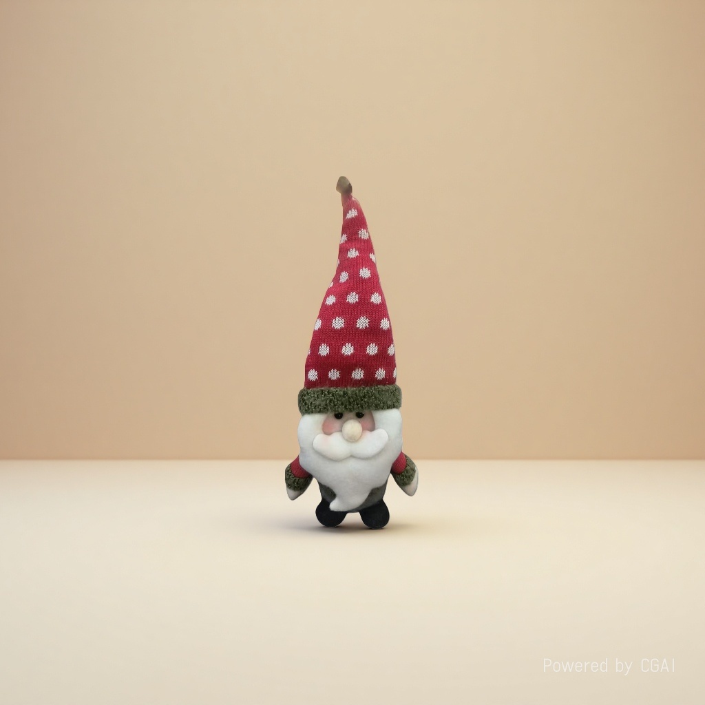 Santa Claus decorative doll figurines, Christmas scene arrangement dolls