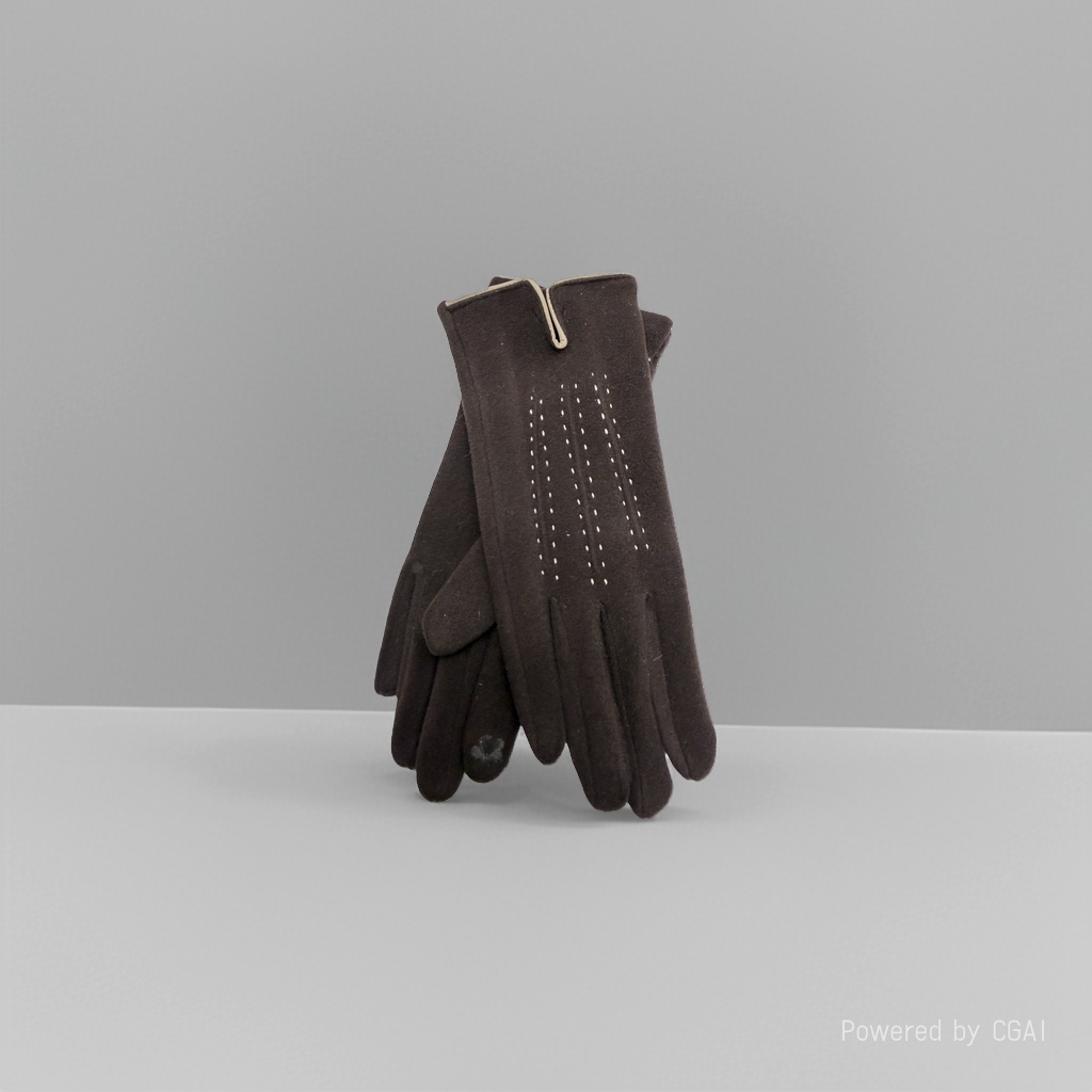 Nuevo protector de pantalla táctil guantes de cuero caliente PU invierno para hombres y mujeres ciclismo a prueba de frío engrosado más guantes de peludo