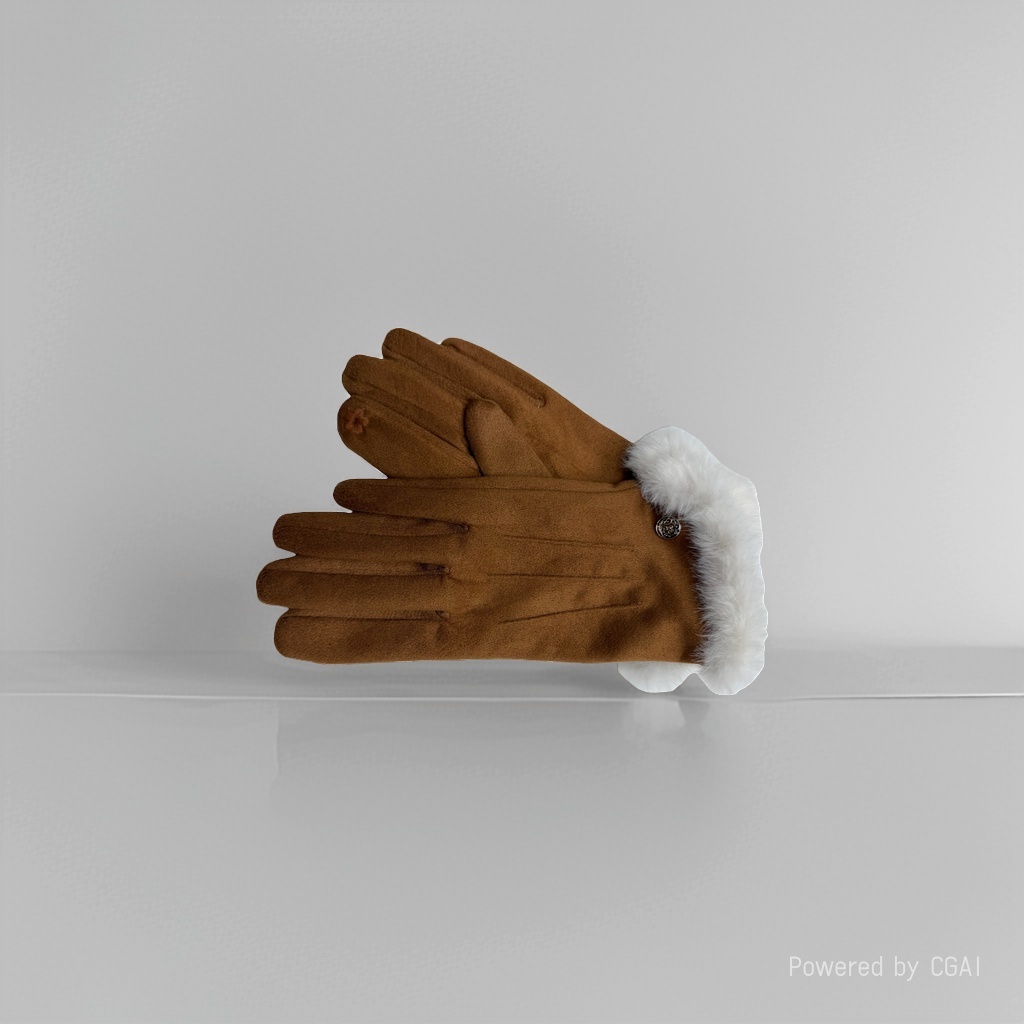 Nuevos guantes de cuero caliente PU invierno para hombres y mujeres ciclismo a prueba de frío más grueso más fleece guantes wholesale Specification image