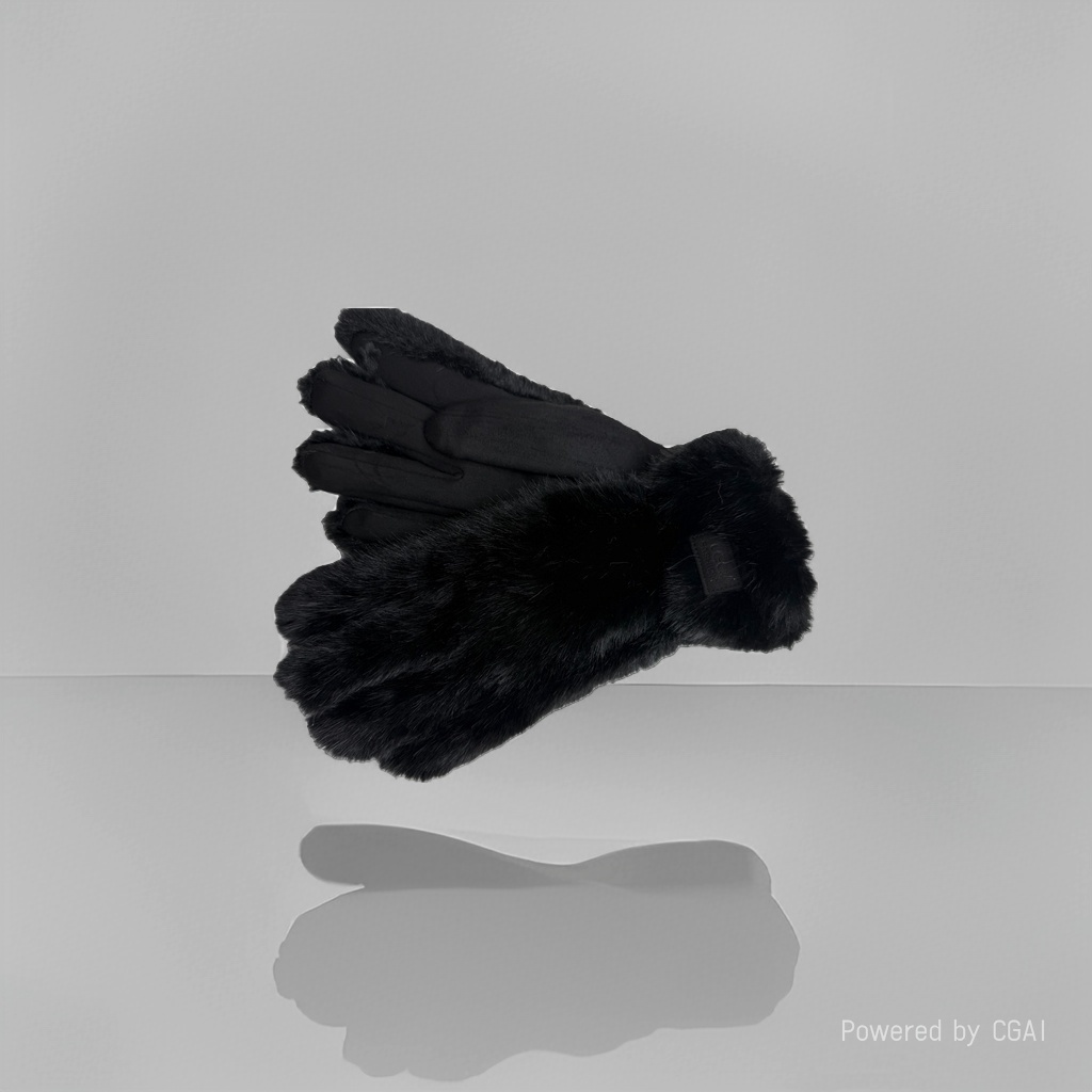 New warm set invierno para hombres y mujeres ciclismo a prueba de frío más grueso más fleece guantes wholesale details Picture