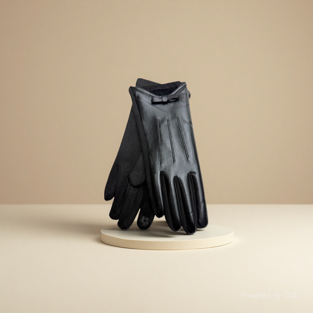New warm set invierno para hombres y mujeres ciclismo a prueba de frío engrosado más fleece guantes guantes al por mayor details Picture