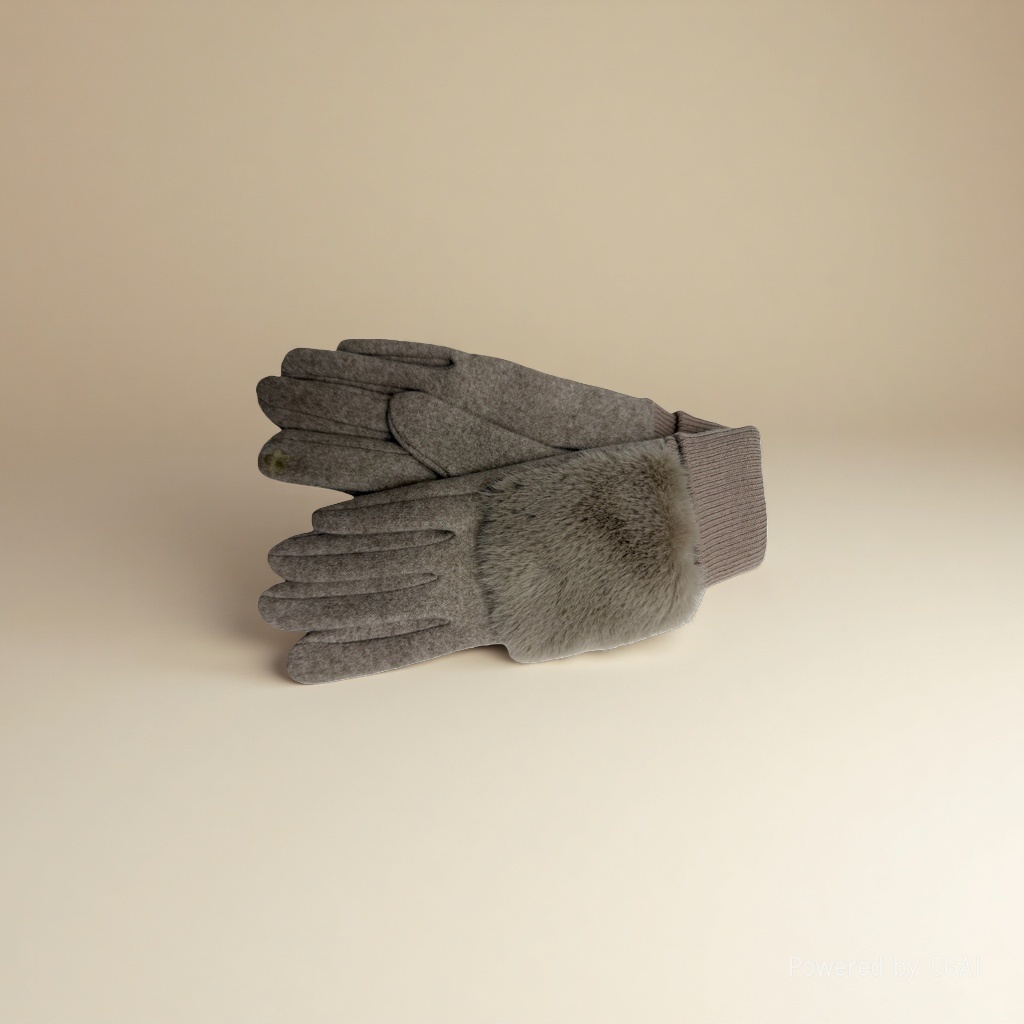 Nuevo protector de pantalla táctil guantes de cuero de PU cálido invierno para hombres y mujeres ciclismo a prueba de frío engrosado con guantes de peluche guantes calientes details Picture