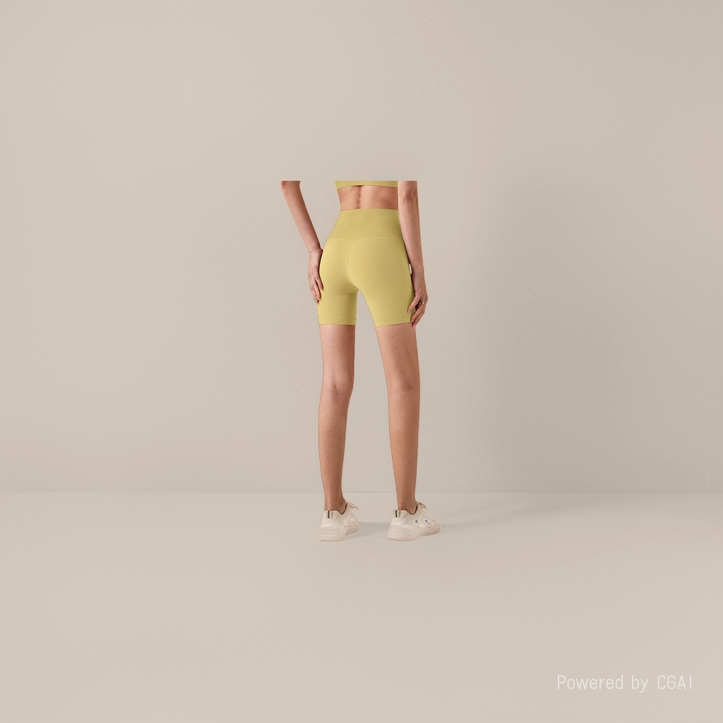 臀裤女高腰欧美/臀裤女夏季/瑜伽服/塑料领条/5D蜜桃臀内裤白底实物图