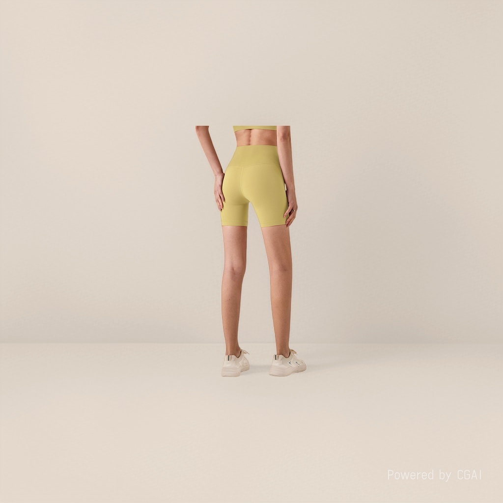 臀裤女高腰欧美/臀裤女夏季/瑜伽服/塑料领条/5D蜜桃臀内裤产品图