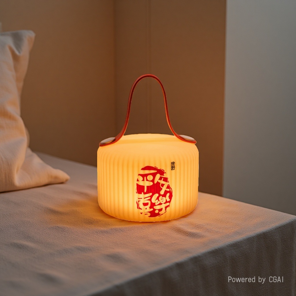 Lantern lamp, home table lamp, garden villa, hotel creation lamp, soft silicone, pat sensing Application Scenario
