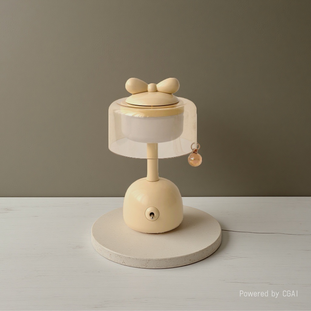 Bow-shaped simple night light, desktop night light, bedroom dormitory, romantic and cute, girlish heart Application Scenario