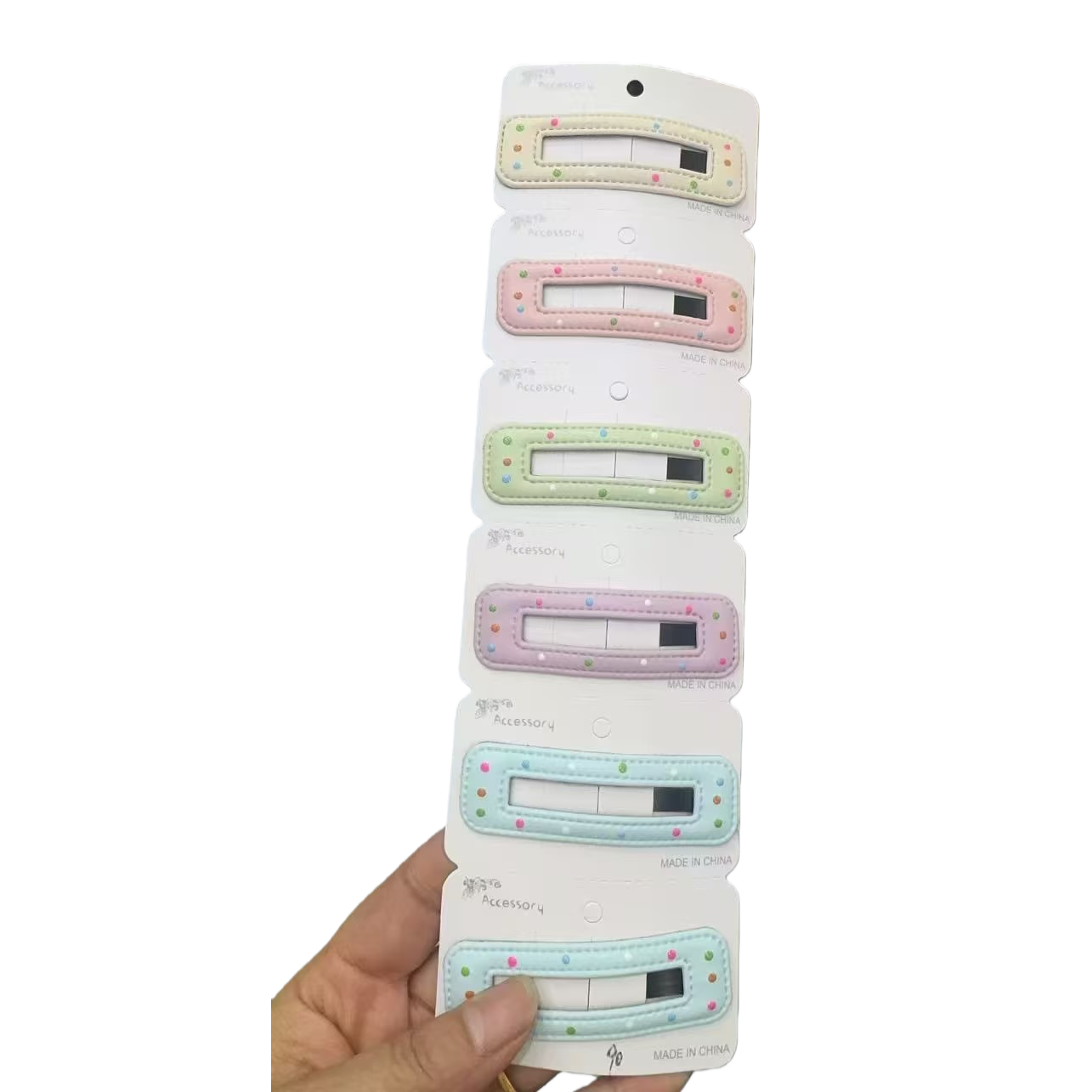 وقطعة شعر جميلة لفتاة صغيرة من طراز "يو هاي" على جانب محفظة شعر الأطفال الزبدة Item Picture