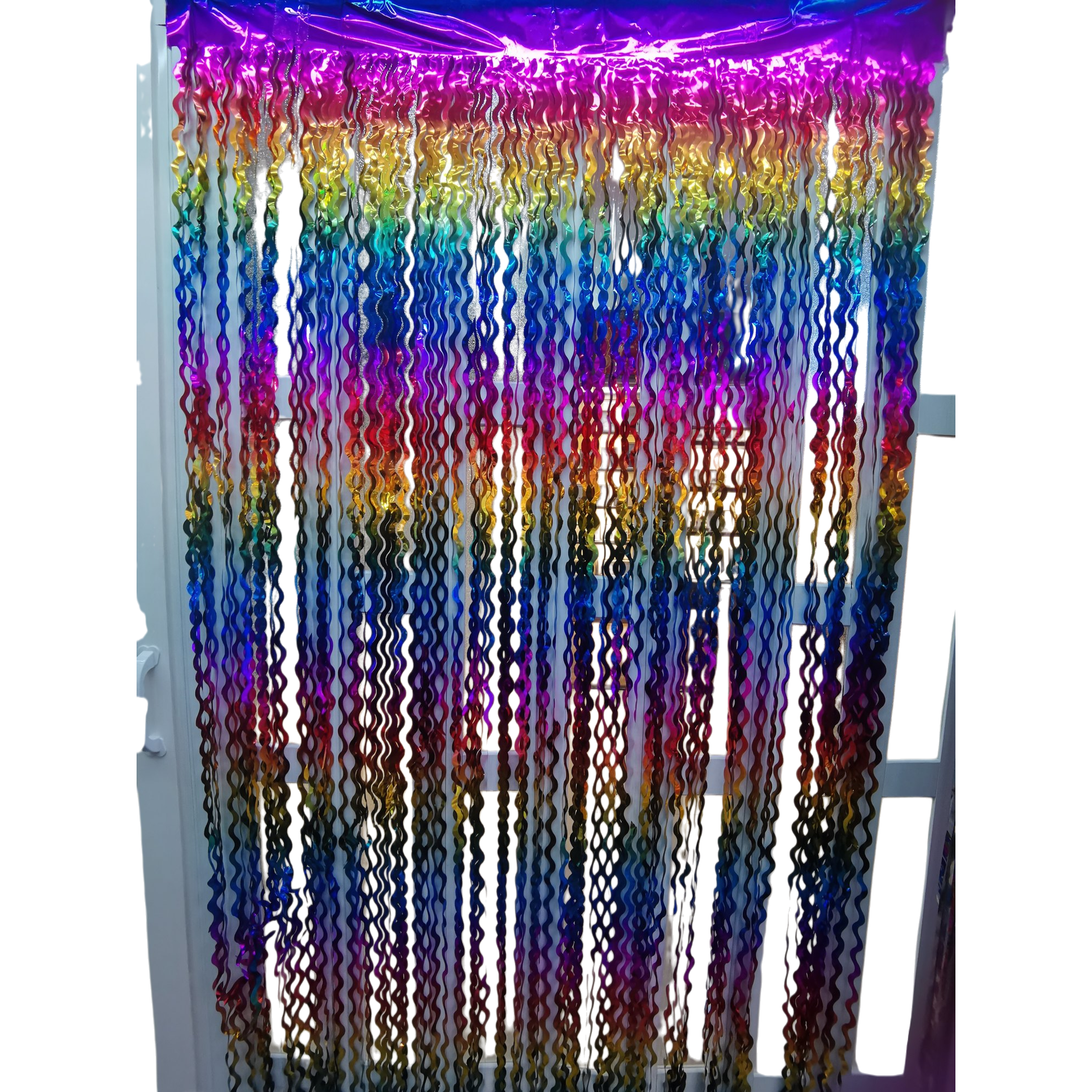 1X2M ² silk gradient color ordinary curved knife atmosphere scene arrangement Christmas decoration Item Picture