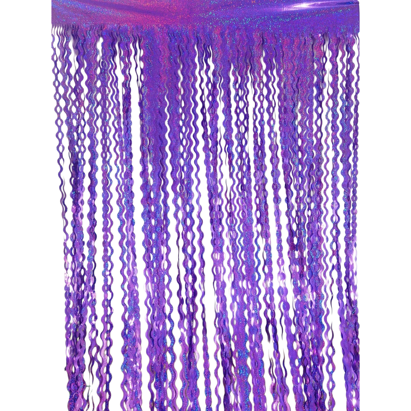1X2M 1.6-thread laser point curved knife door curtain Christmas decoration party decoration Item Picture