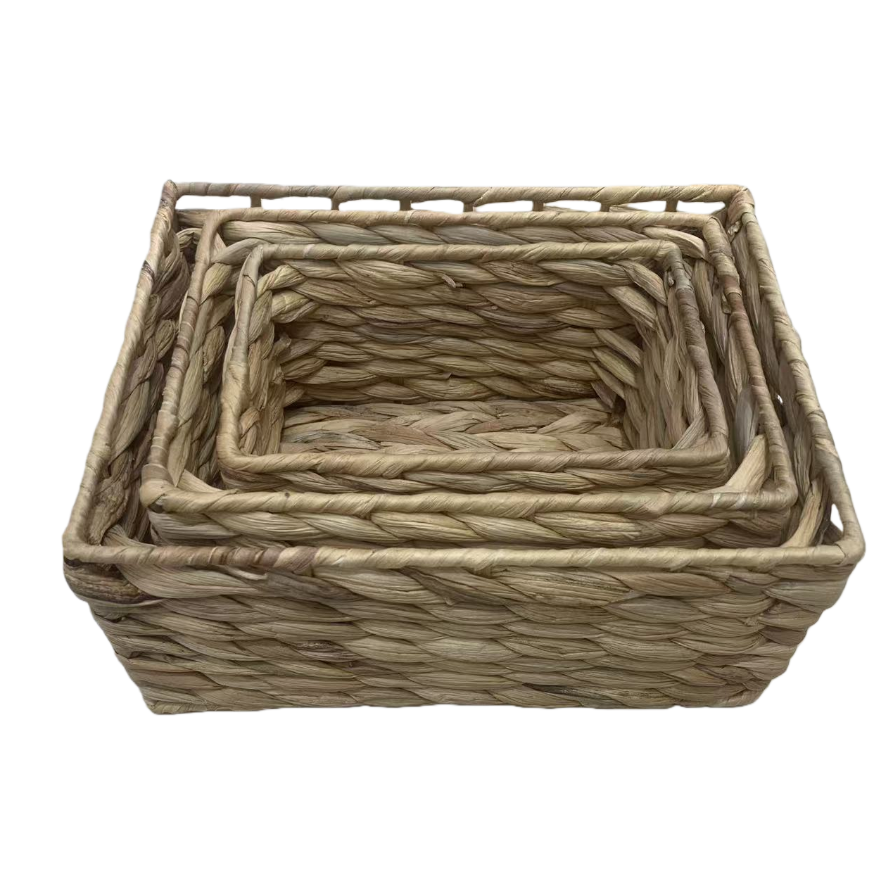 Woven storage basket, multi-functional organizing and storage box Item Picture