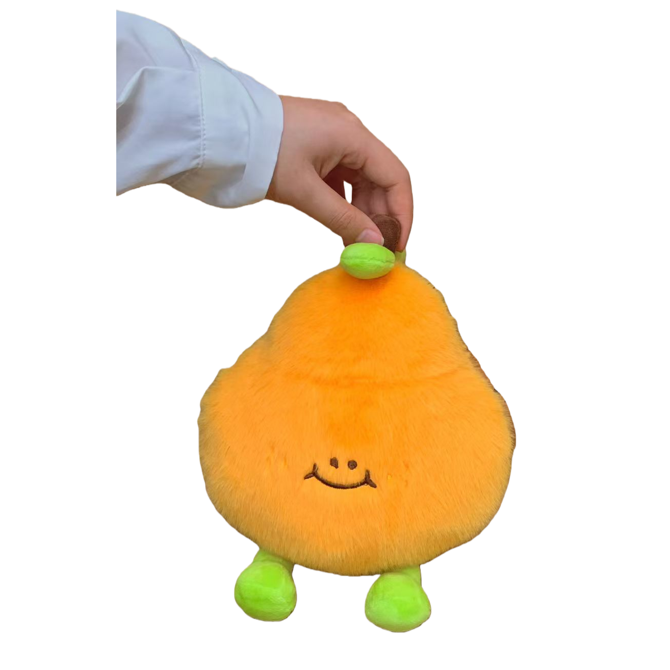 Simulated fruit and vegetable food toys, orange fruit-shaped plush dolls Item Picture