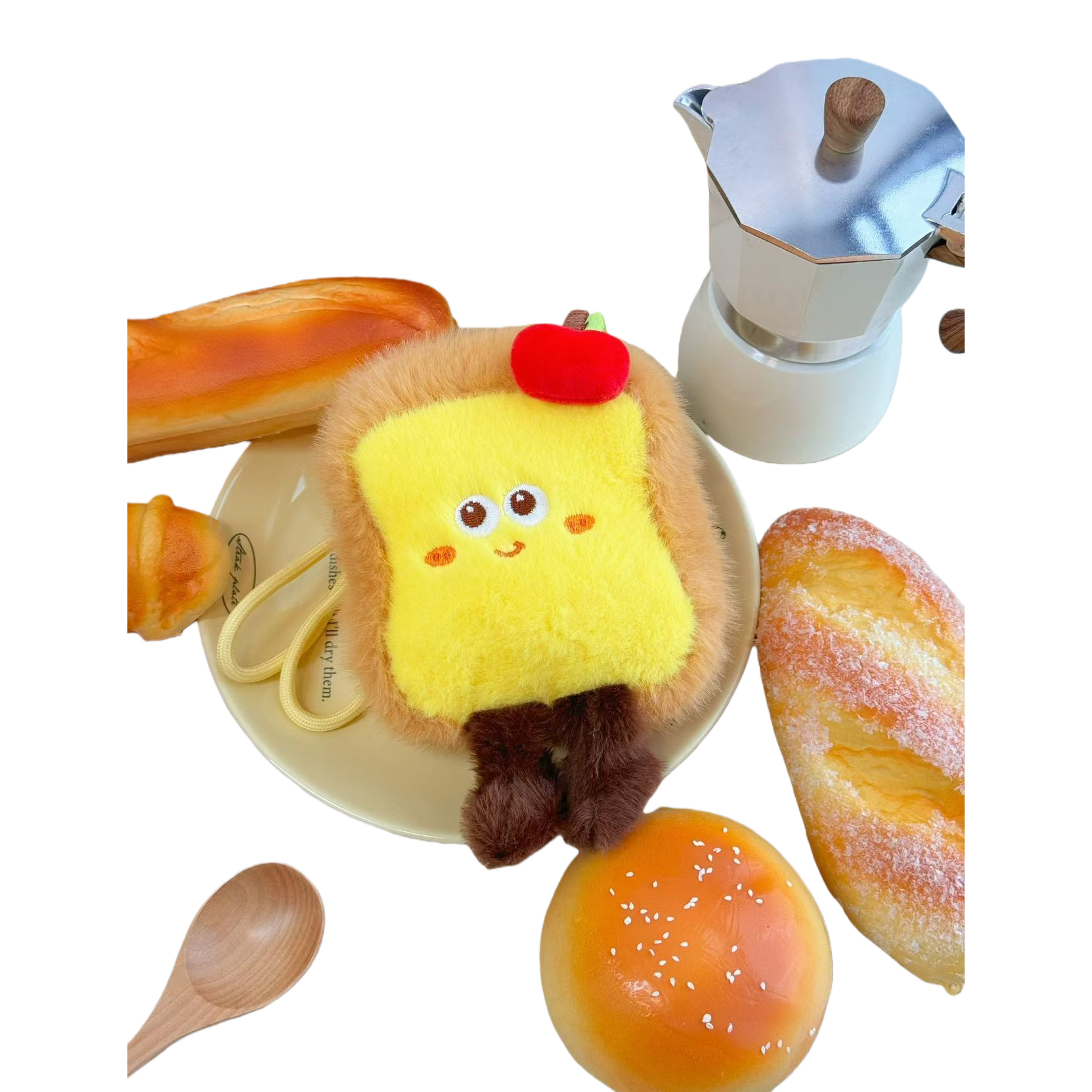 Delicious Western food, hamburgers, French fries, sandwiches, plush toys, food figurines, table companions, and palm-sized ornaments Item Picture