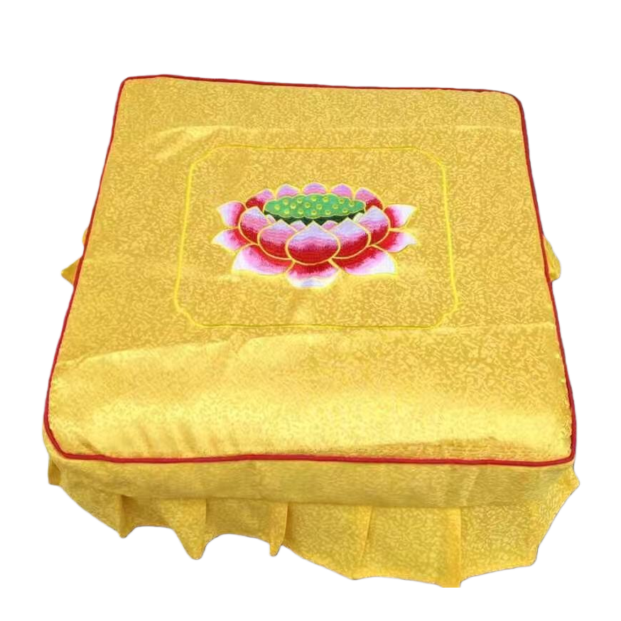 Yellow lotus honeycomb mesh sponge chair cushion, buttock cushion, chair cushion Item Picture