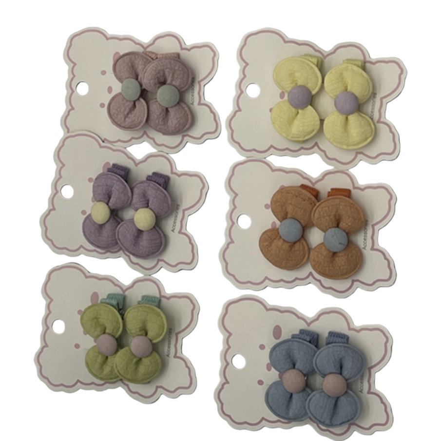 Acetic acid bow clip, shark clip, hair clip and hair accessory all-in-one multi-purpose hair clip Item Picture