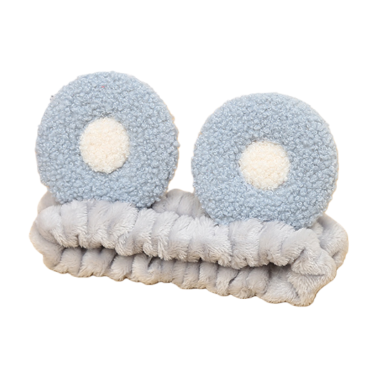 Plush large intestine hair band, hair accessory, square towel set and decoration 095528373 Item Picture