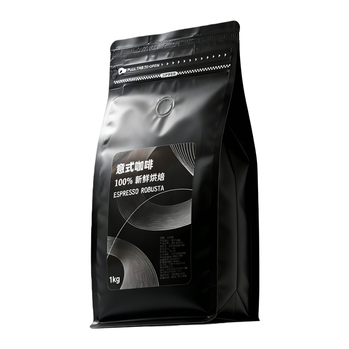 Italian blend Yunnan coffee beans, commercial wholesale, special for coffee shops and hotels, deep-roasted, freshly ground coffee powder Item Picture