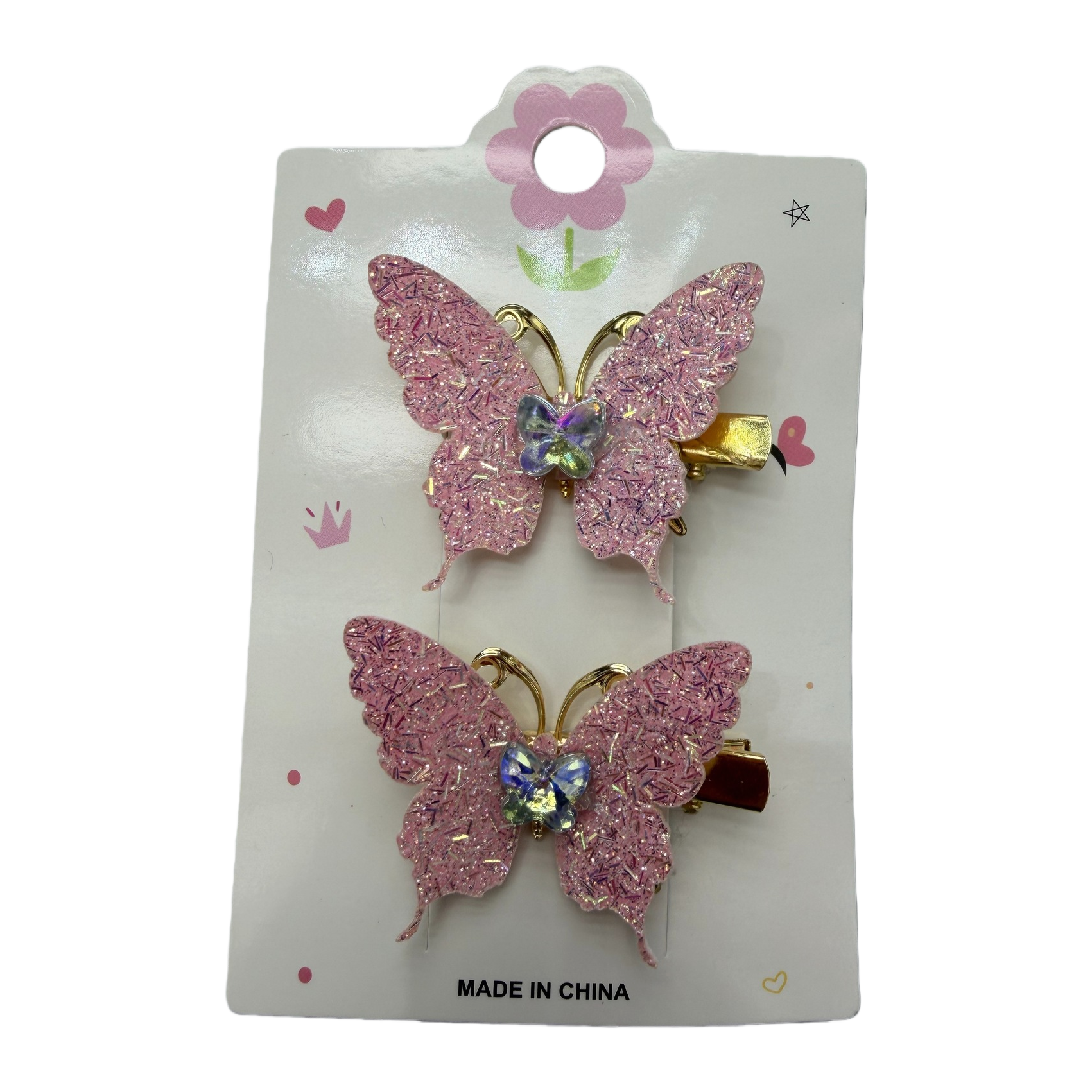 Butterfly acetic acid gripper Shark clip Hair clip 180g Item Picture