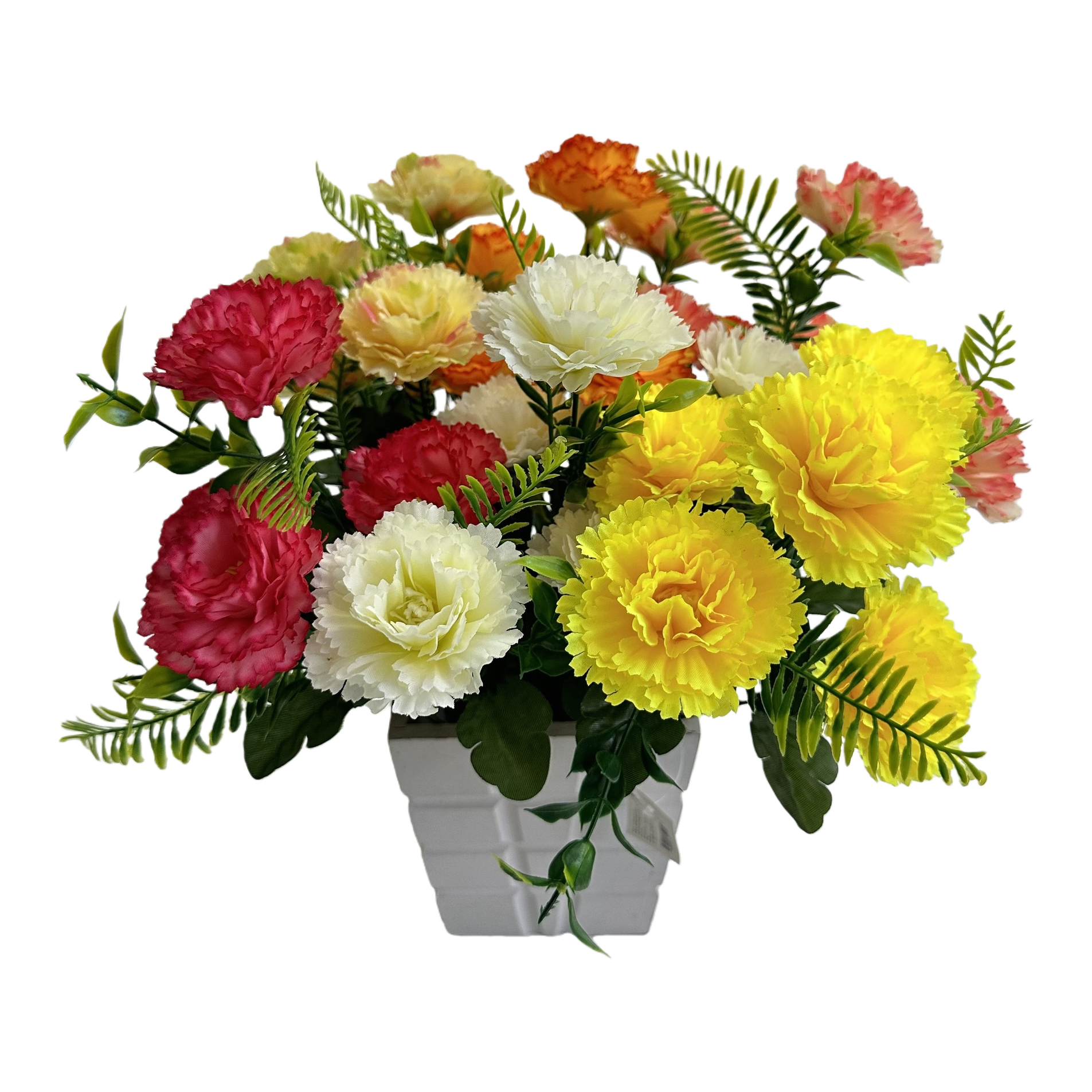 Monet's Garden simulated plastic bouquets, colorful artificial flowers, handcrafted flower materials Item Picture