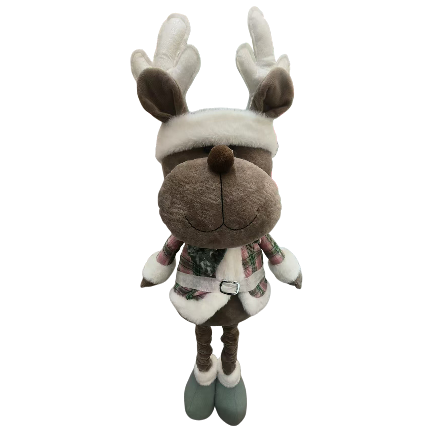 Christmas reindeer dolls, extendable Christmas doll decorations, plush toys Item Picture