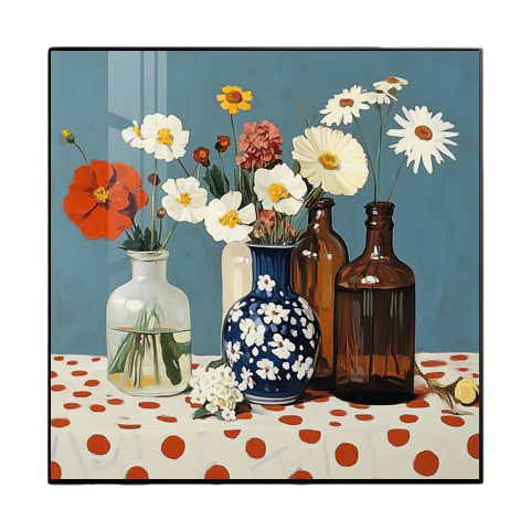 Modern fabric violin decorative painting, mural hanging painting, diamond electricity meter box decorative painting Item Picture