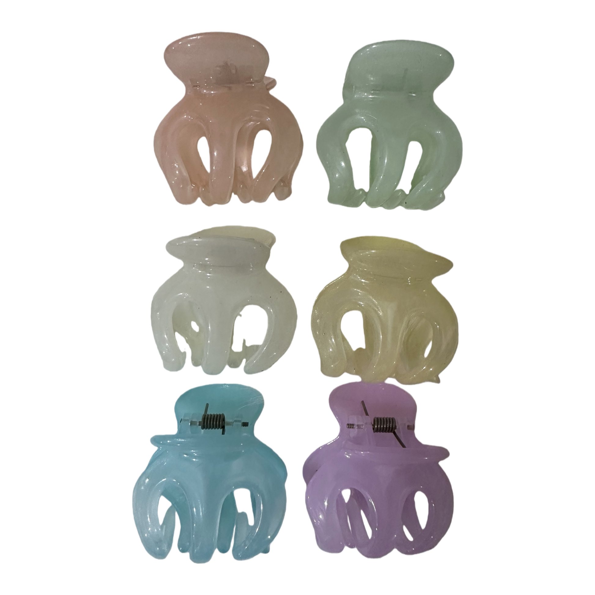 Colorful acetic acid shark grabber hair clip, fashionable hair clip main body, universal grabber Item Picture