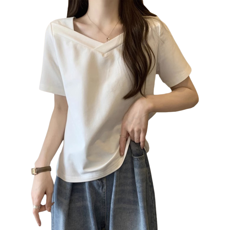 夏天短袖女/体恤批发/速干衣女短袖/体恤/短袖女清仓白底实物图