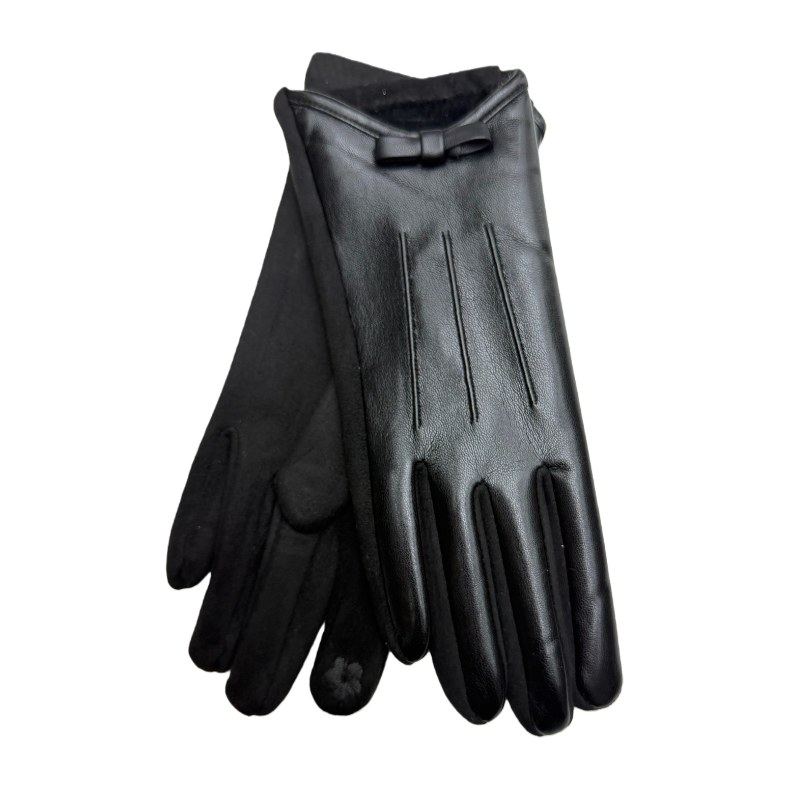 New warm set invierno para hombres y mujeres ciclismo a prueba de frío engrosado más fleece guantes guantes al por mayor Item Picture