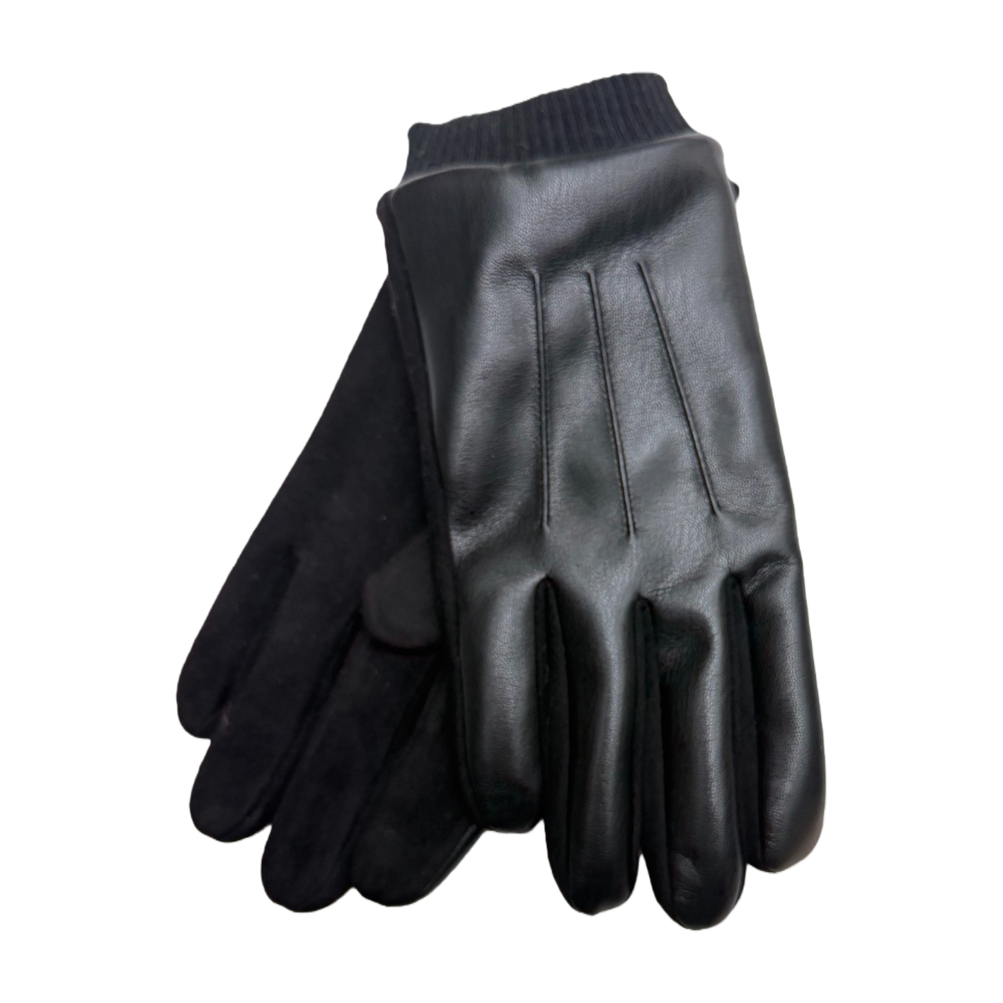New touch screen saver guantes de cuero de PU cálido invierno para hombres y mujeres ciclismo a prueba de frío engrosado con fleece guantes guantes calientes wholesale Item Picture