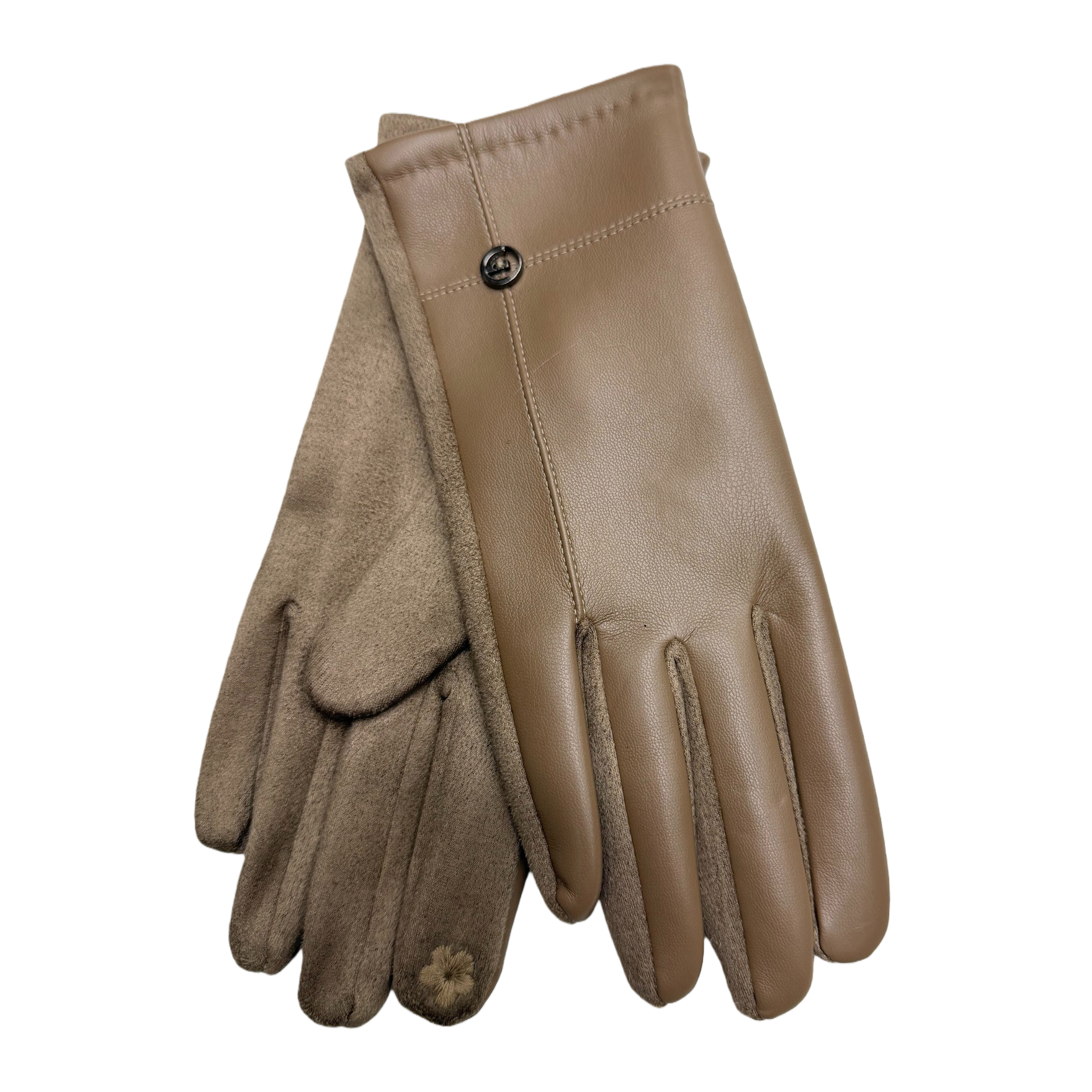 New touch screen saver guantes de cuero de PU cálido invierno para hombres y mujeres ciclismo a prueba de frío más grueso y más fleece guantes al por mayor guantes calientes Item Picture