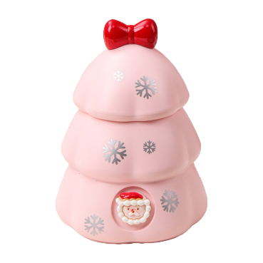 New Christmas desk lamp with LED, cute DIY, handcrafted cream lamp, small desk lamp for student dormitories Item Picture