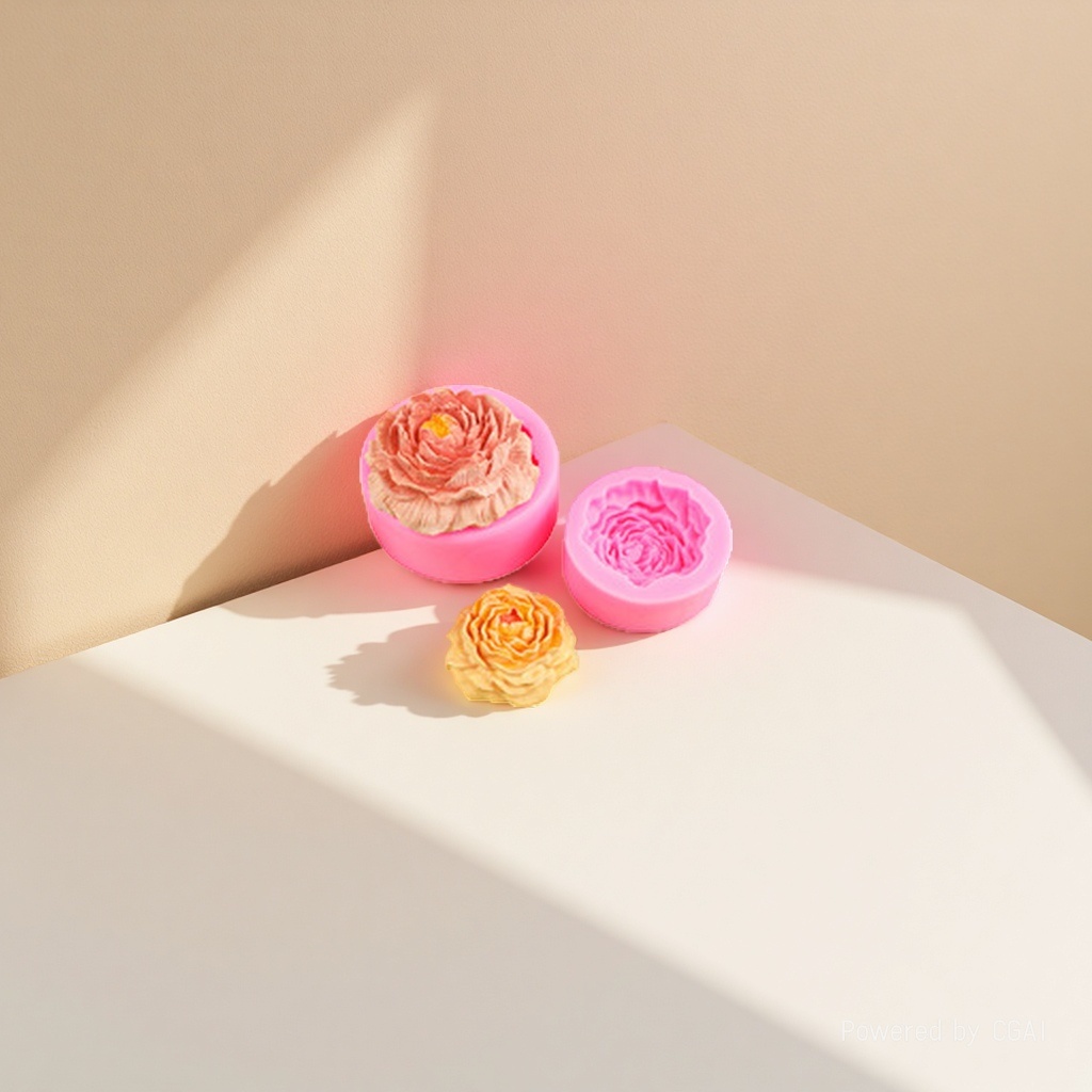 硅胶蜡烛模/蛋糕模具/翻糖模具/糖果模具35/蛋糕模具架细节图