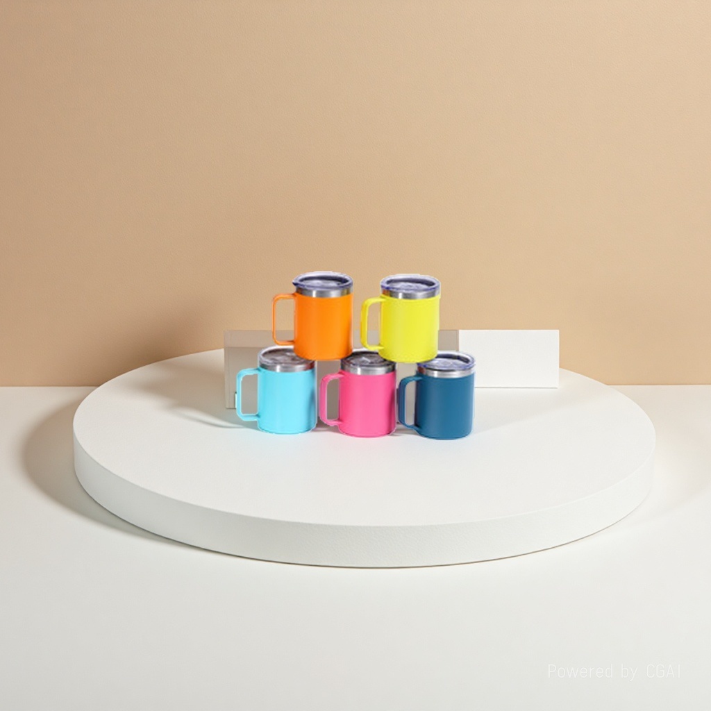 Doble capa de acero inoxidable tazas aislantes hombres y mujeres al aire libre tazas de titanio copas de agua