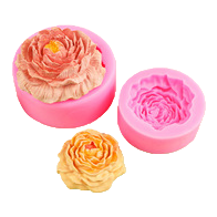 硅胶蜡烛模/蛋糕模具/翻糖模具/糖果模具35/蛋糕模具架白底实物图