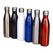 Comercio exterior especial para la fábrica directa al aire libre deportes jarra cola copa de agua 500ml acero inoxidable 304 vacío color natural botella de cola 1 Item Picture